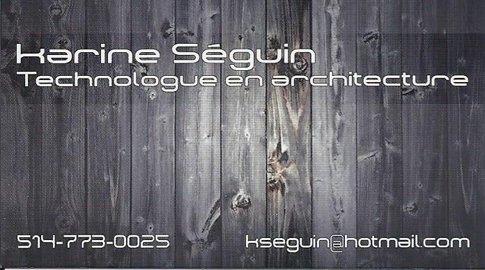 Karine Séguin Technologue Professionnelle en Architecture