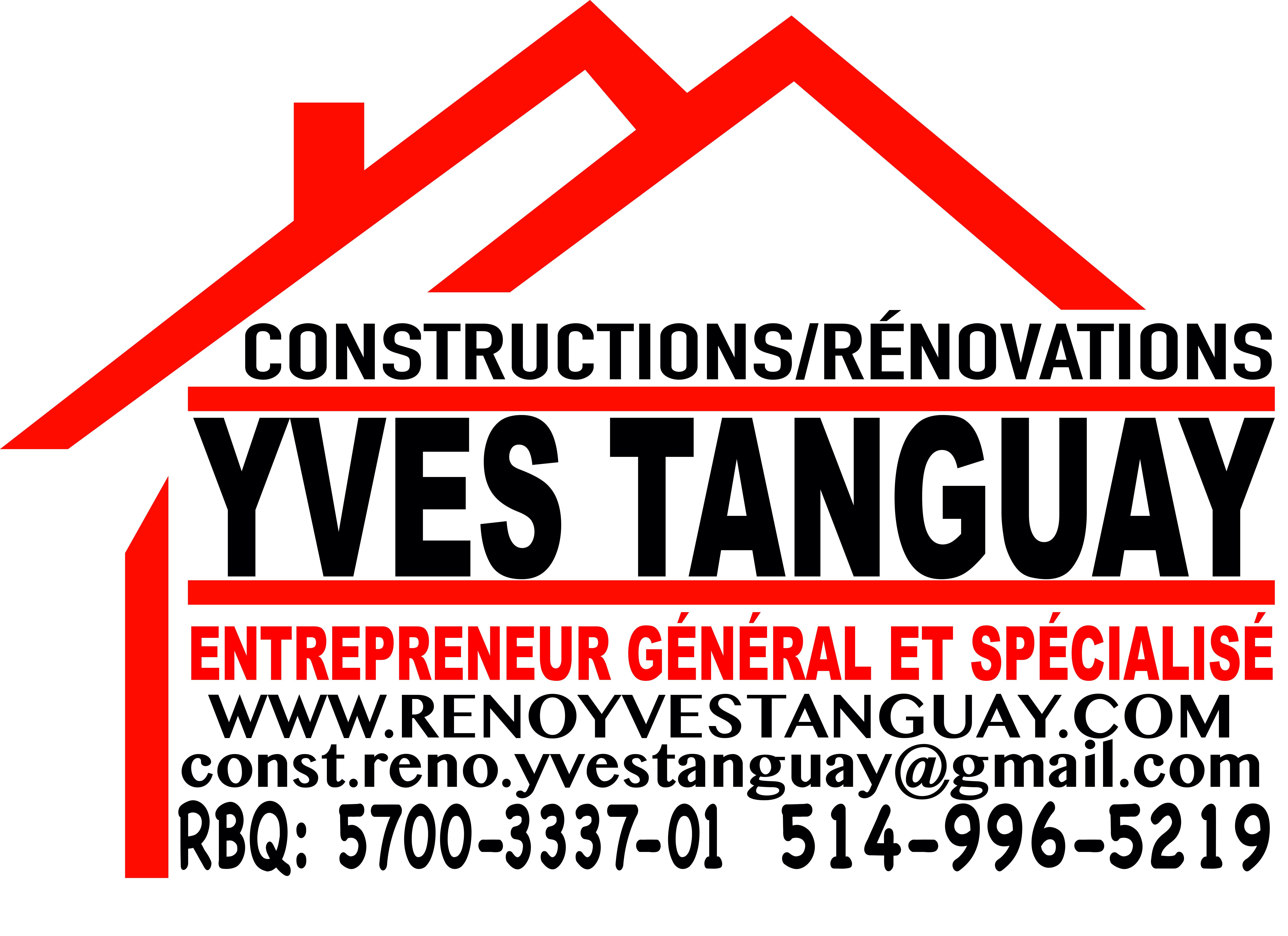 Constructions/Rénovations Yves Tanguay