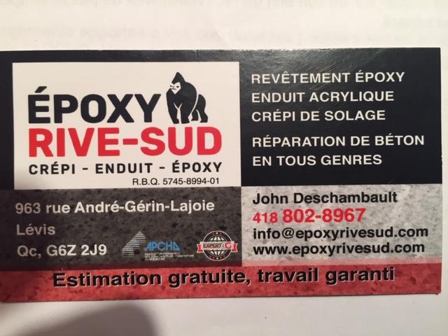 Crépi Enduit & Époxy Rive-Sud