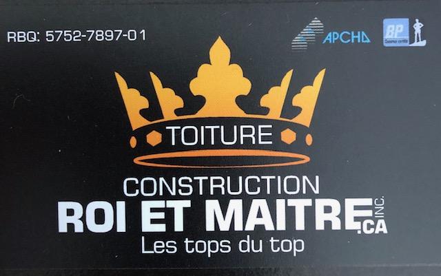 Toiture Construction Roi & Maître Inc.