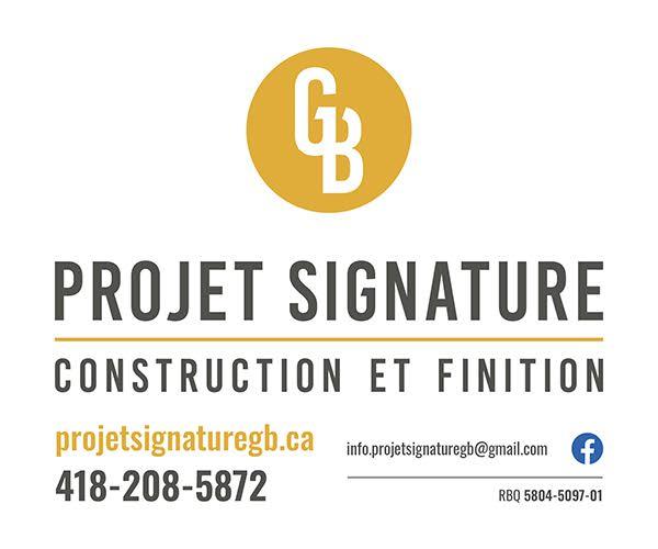 PROJET SIGNATURE G.B. INC.