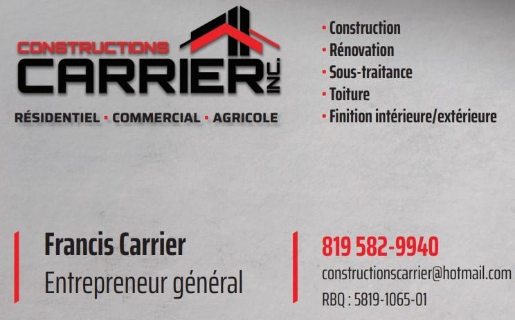 CONSTRUCTIONS CARRIER INC.