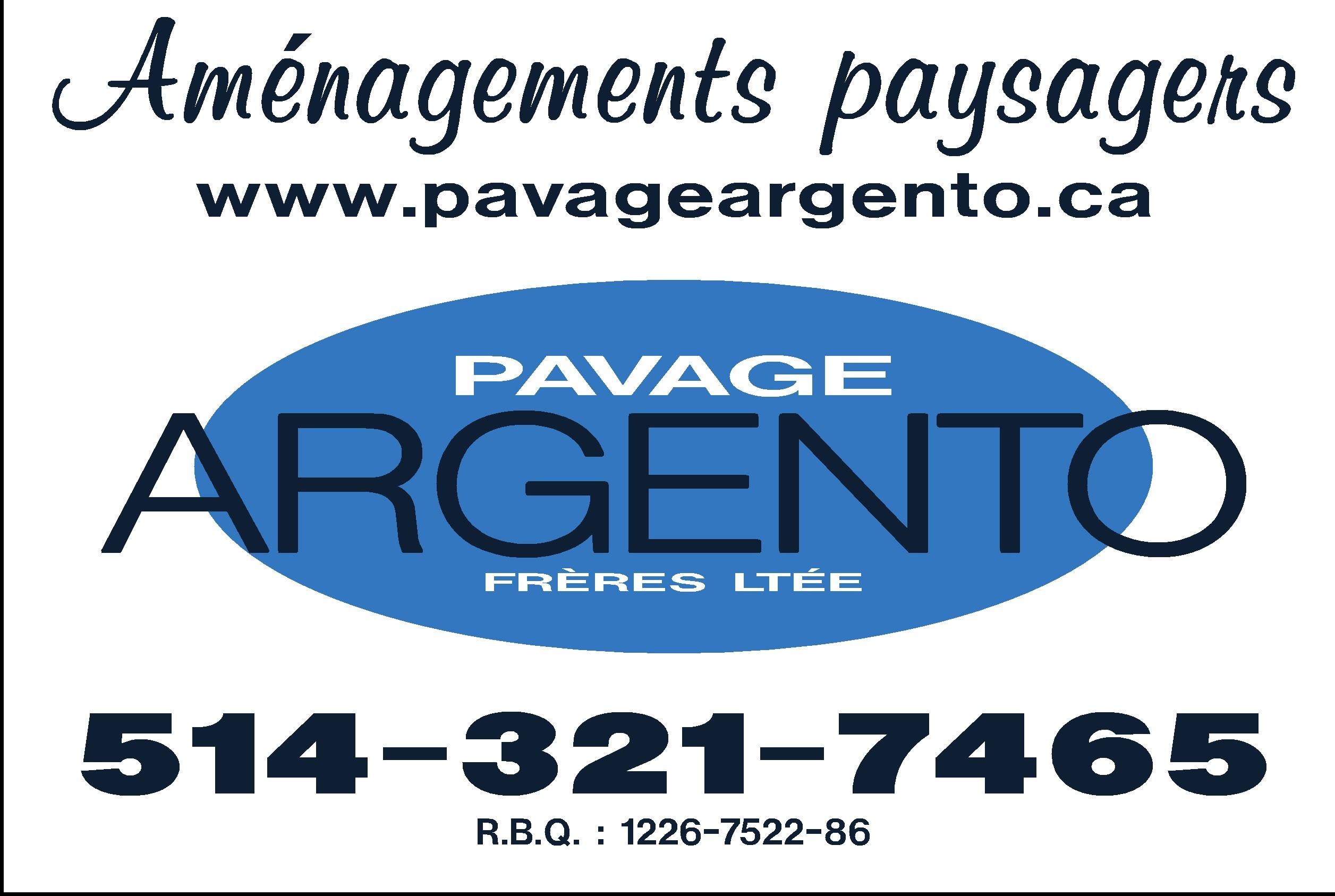 Pavage Argento Frères Ltée