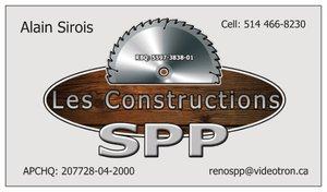 Les Constructions SPP