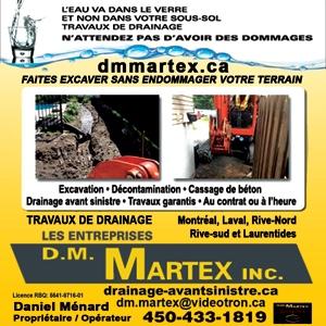 Les Entreprises D.M Martex inc.