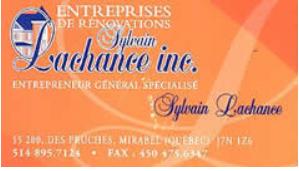 Entreprises de rénovation Sylvain Lachance inc.