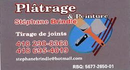 Plâtrage Stéphane Brindle