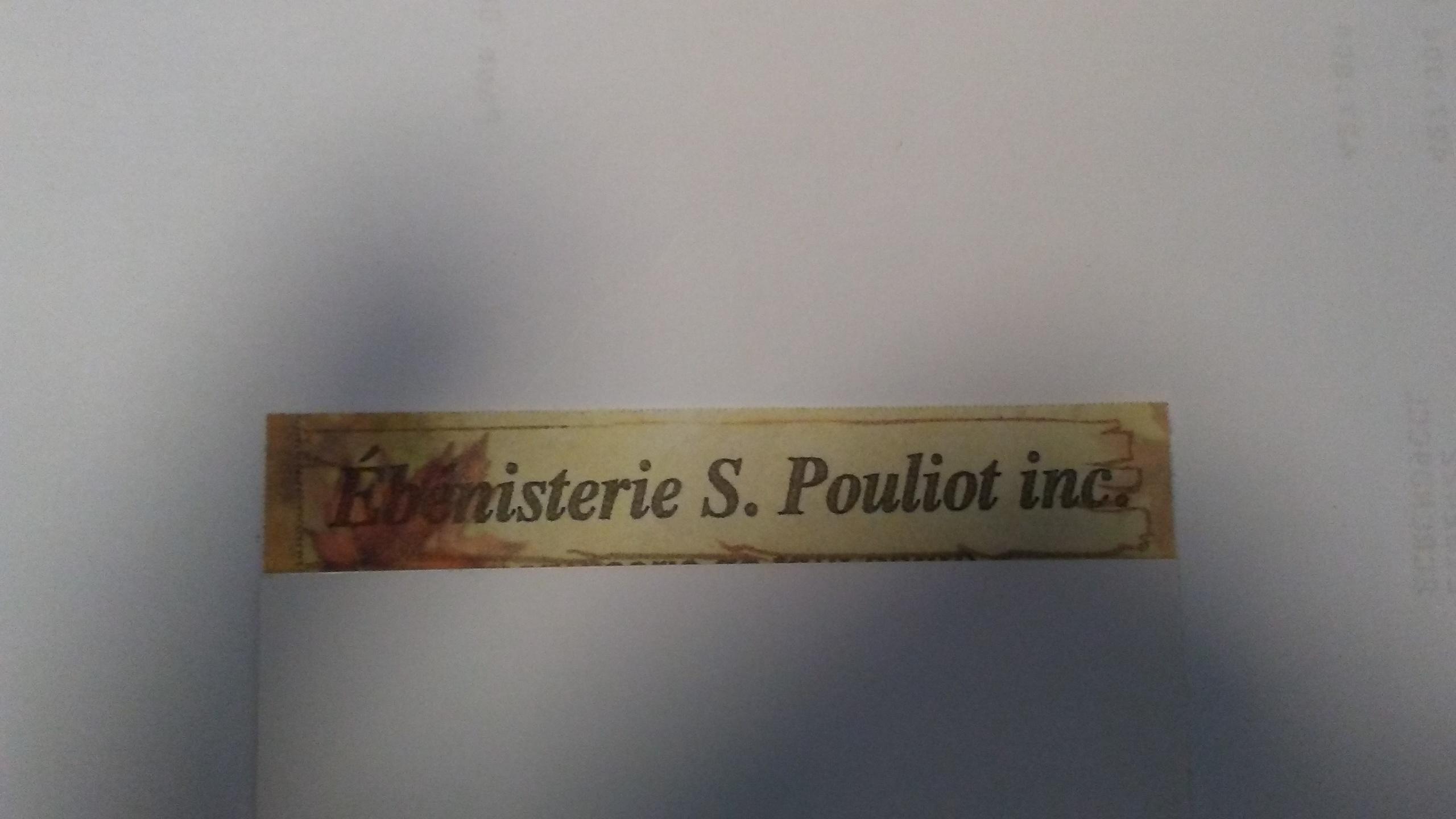 Ébénisterie S. Pouliot