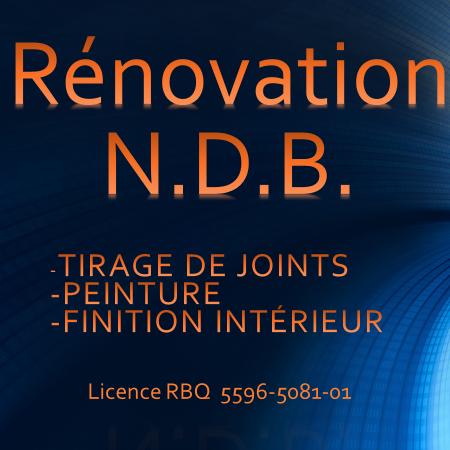 Rénovation N.D.B.