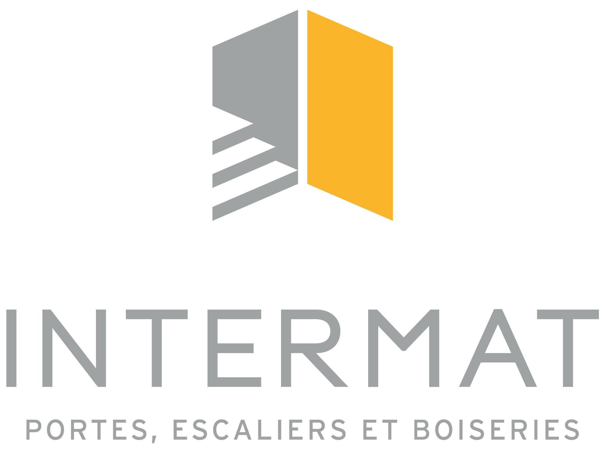 Intermat, Centre de l'escalier, Boiseries B.G., Boiseries PM, Les Agences Robert Janvier