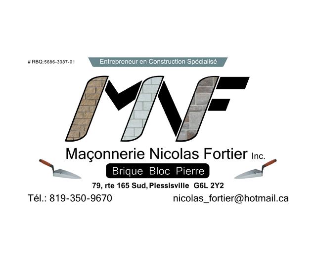 MAÇONNERIE NICOLAS FORTIER INC.