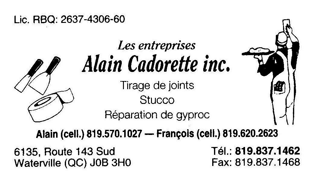 Les Entreprises Alain Cadorette inc.